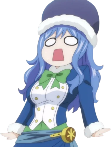 Juvia_shocked sticker