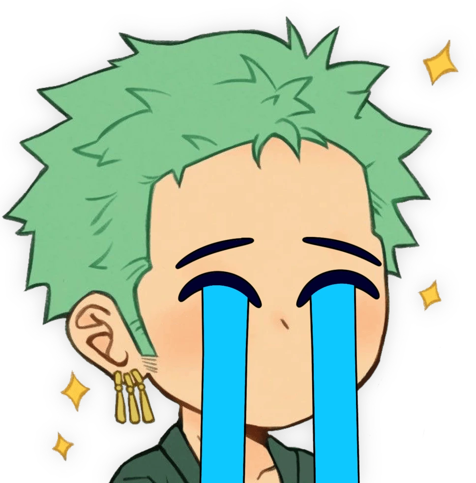 Zoro_Crying emote