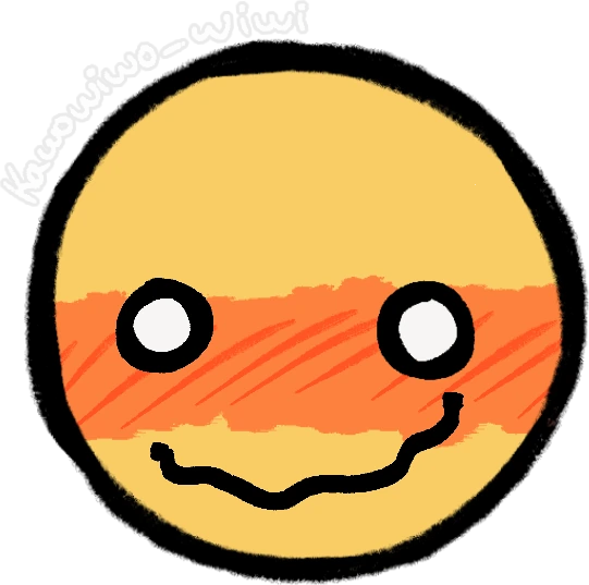 Blushing emote