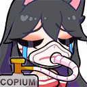 AhriCopium emote