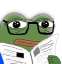 WeirdegePaper emote