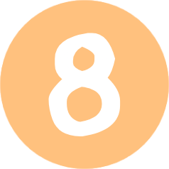 pastelorange_eight static emote