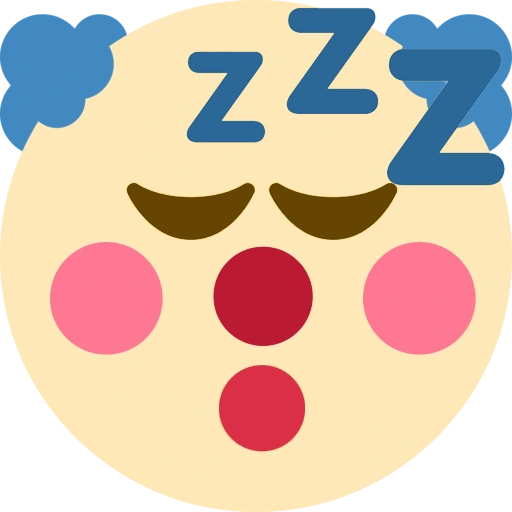 clownsleepy emote