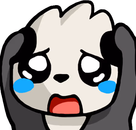 PandaOhNo emote