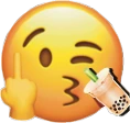 fuckoff_imdrinkingboba emote