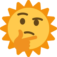 Sunthink emote