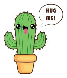Cutecactushugme emoji