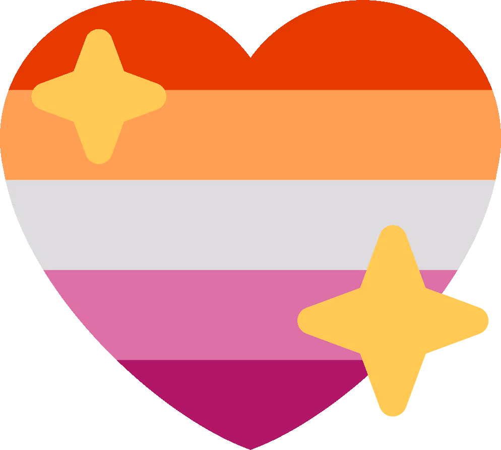 lesbian_sparkling_heart emote