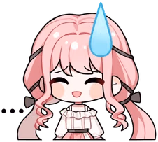 NikkiSweat emote