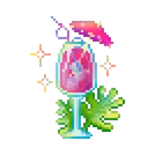 tropical_pixel_drink emote