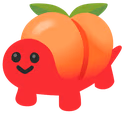 Peach emote