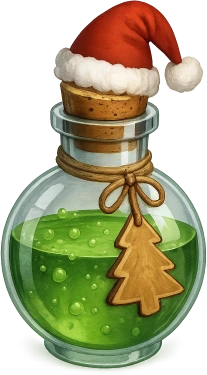 Greenchristmaspotion emote