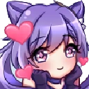 KeqingBlush emote