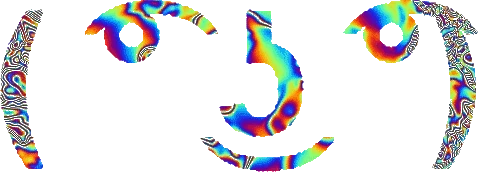 LennyFaceRainbow emote
