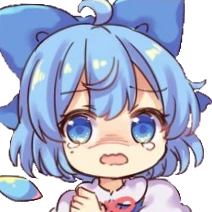 CirnoScared emote