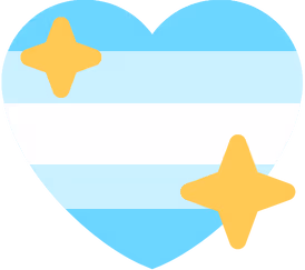 male_shiny_heart_flag emote