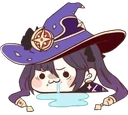 MonaHeadEmpty emote