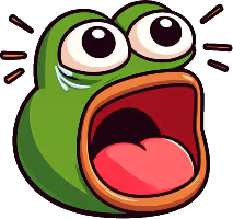 Pepe_gasp_mouth emote