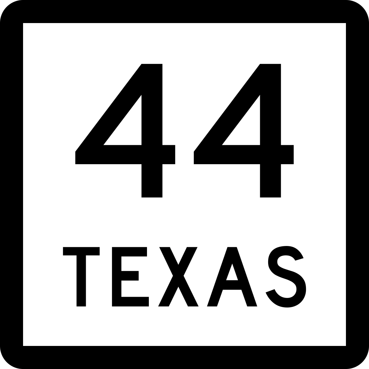 Texas_State_Highway_44 emoji