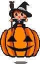 PumpkinWitch emote