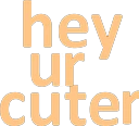 heyurcuter emote