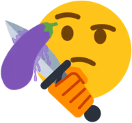 eggplantstab emote