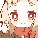 Blonde_Neko_ThumbsUp emote