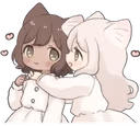 NekoHug emote
