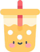 Kawaii_Orange_Boba emote