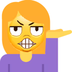 woman_tipping_hand_grimace emote