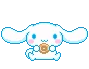 CinnaEatsDonut emote