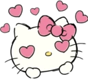 hellokitty_hearteyes emote