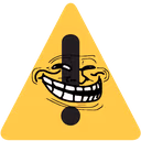 trollwarning emote