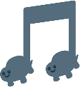 JMusicNoteTurtles emote