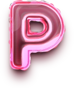 Letter_P_foil_balloon emote