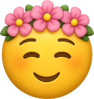Blushing_emoji static emote