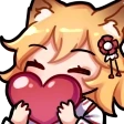 SenkoHeart emote