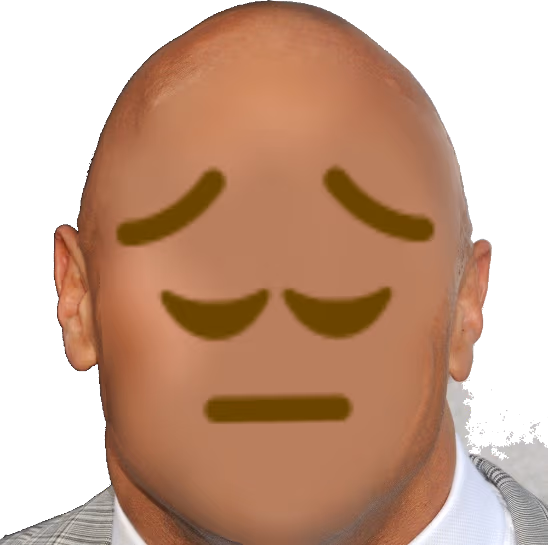 TheRock_Pensive emote