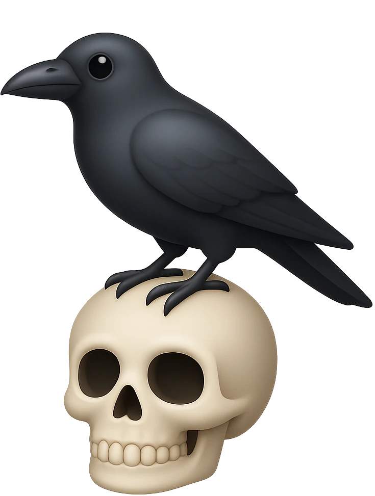 Crow_On_Skull emote