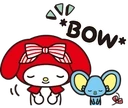 MyMelodyBow emote