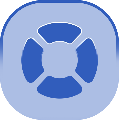 support_blue_shiny emote