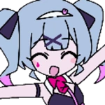 Rabbit_Hole_Miku_Excited emote