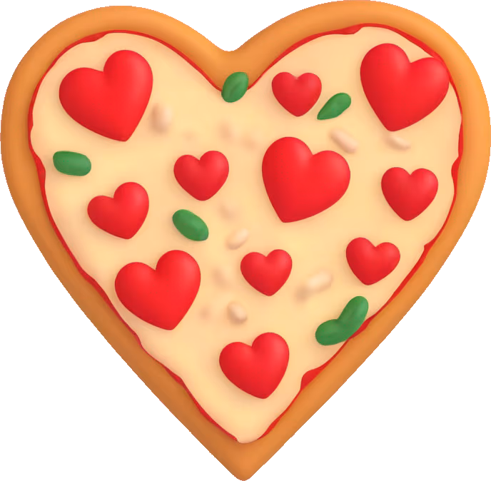 pizzaheart emote