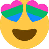 polysexual_heart_eyes emote