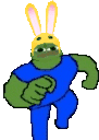 BunnyHoodRun animated emote