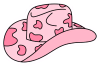Pinkcowboyhatz emote