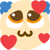 LoveyClown emote