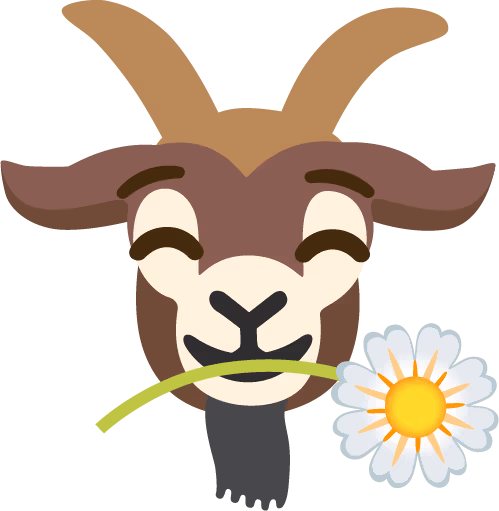 flower_goat emote