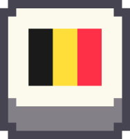 pixel_flag_be static emote