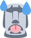 Moyai_Hot emote